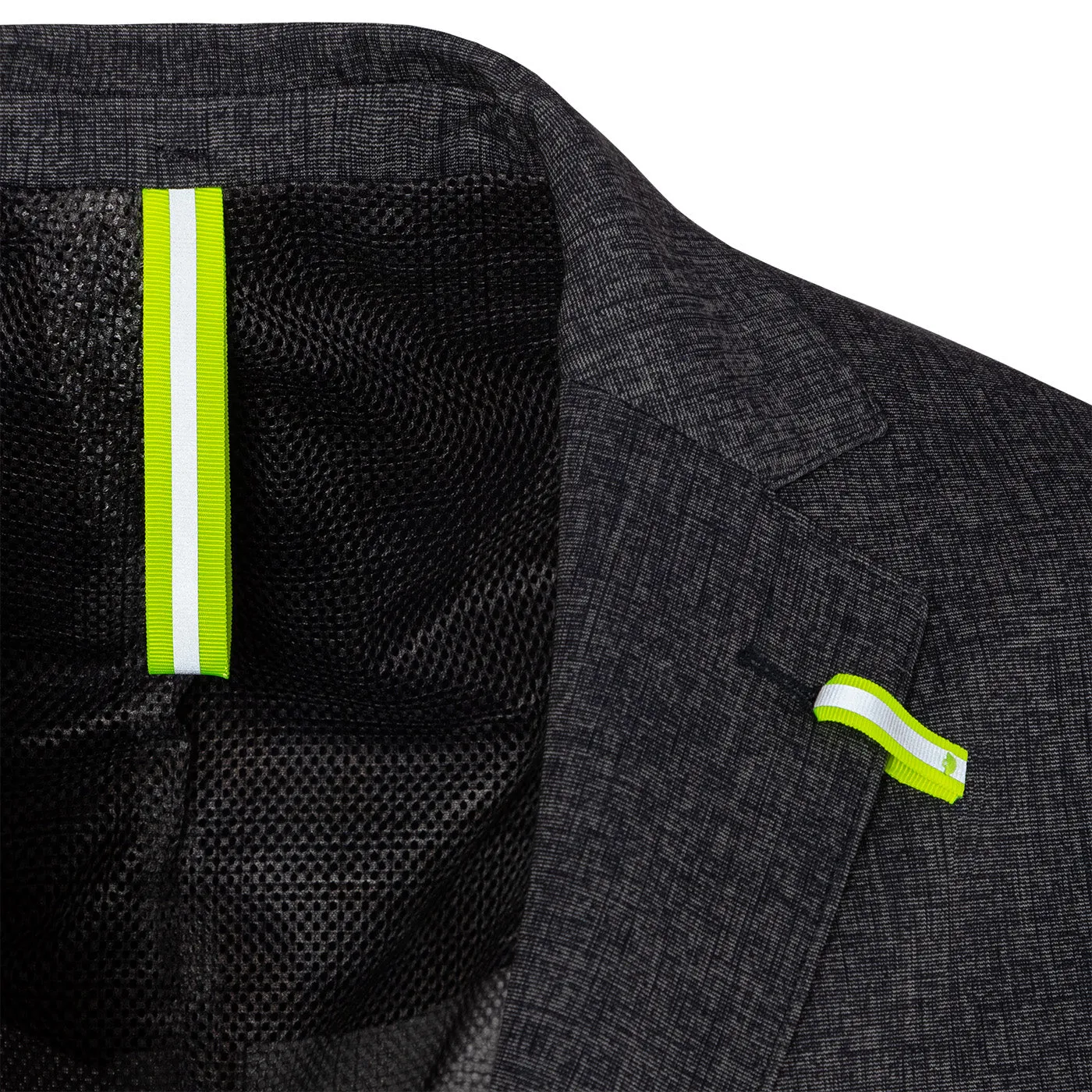 BENVENUTO SNEAKER SUIT SAKKO DUNKELBLAU MELIERT 7852-2747