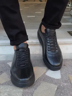 Black Laced Boots for Men by GentWith.com | Worldwide Shipping