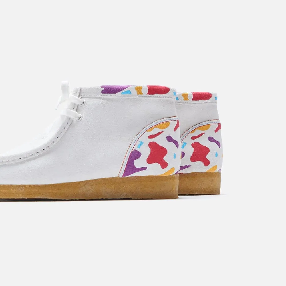 Clarks Originals Wallabee Boots Nyc Limited Edition Men's White Combi Suede 26167978