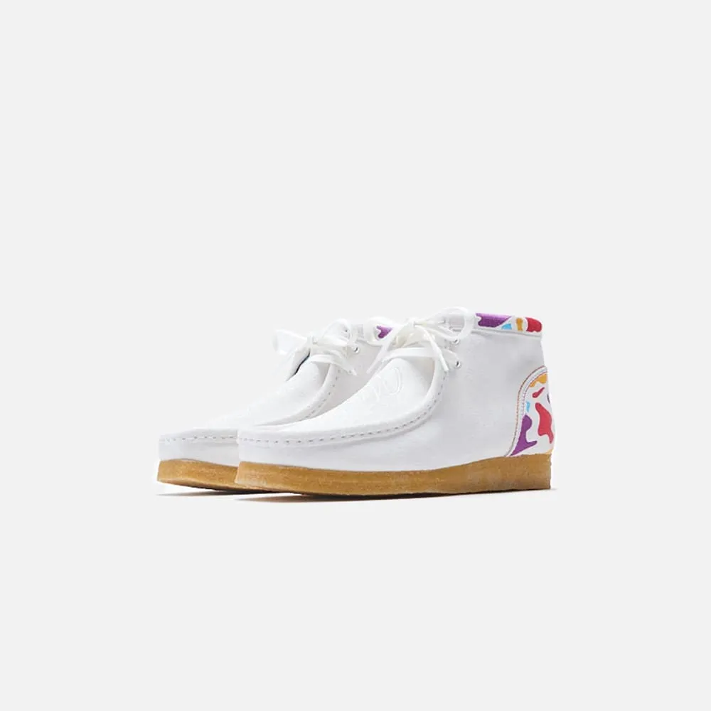 Clarks Originals Wallabee Boots Nyc Limited Edition Men's White Combi Suede 26167978