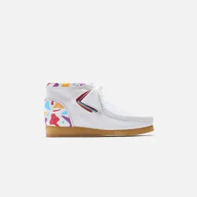 Clarks Originals Wallabee Boots Nyc Limited Edition Men's White Combi Suede 26167978