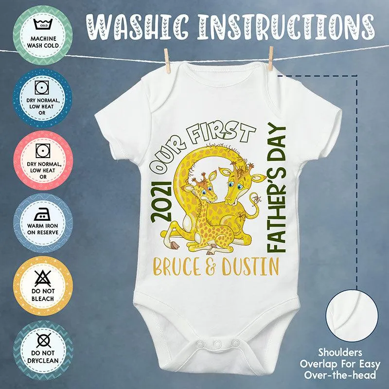 First Father’s Day Matching T-shirt