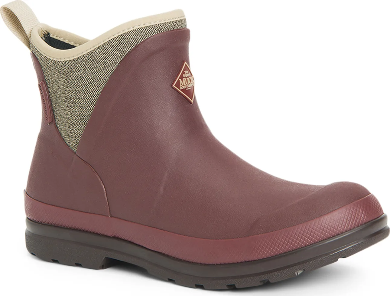 Muck Boot Women&#x27;s Originals Ankel Boots  Raisin Herringbone Print | Buy Muck Boot Women&#x27;s Originals Ankel Boots  Raisin Herringbone Print here | Outnorth