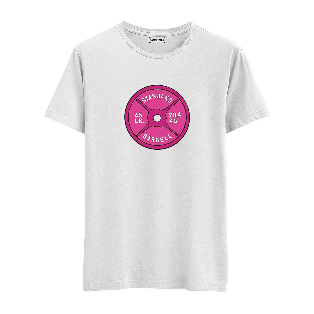 Pink Barbell - Regular Tshirt