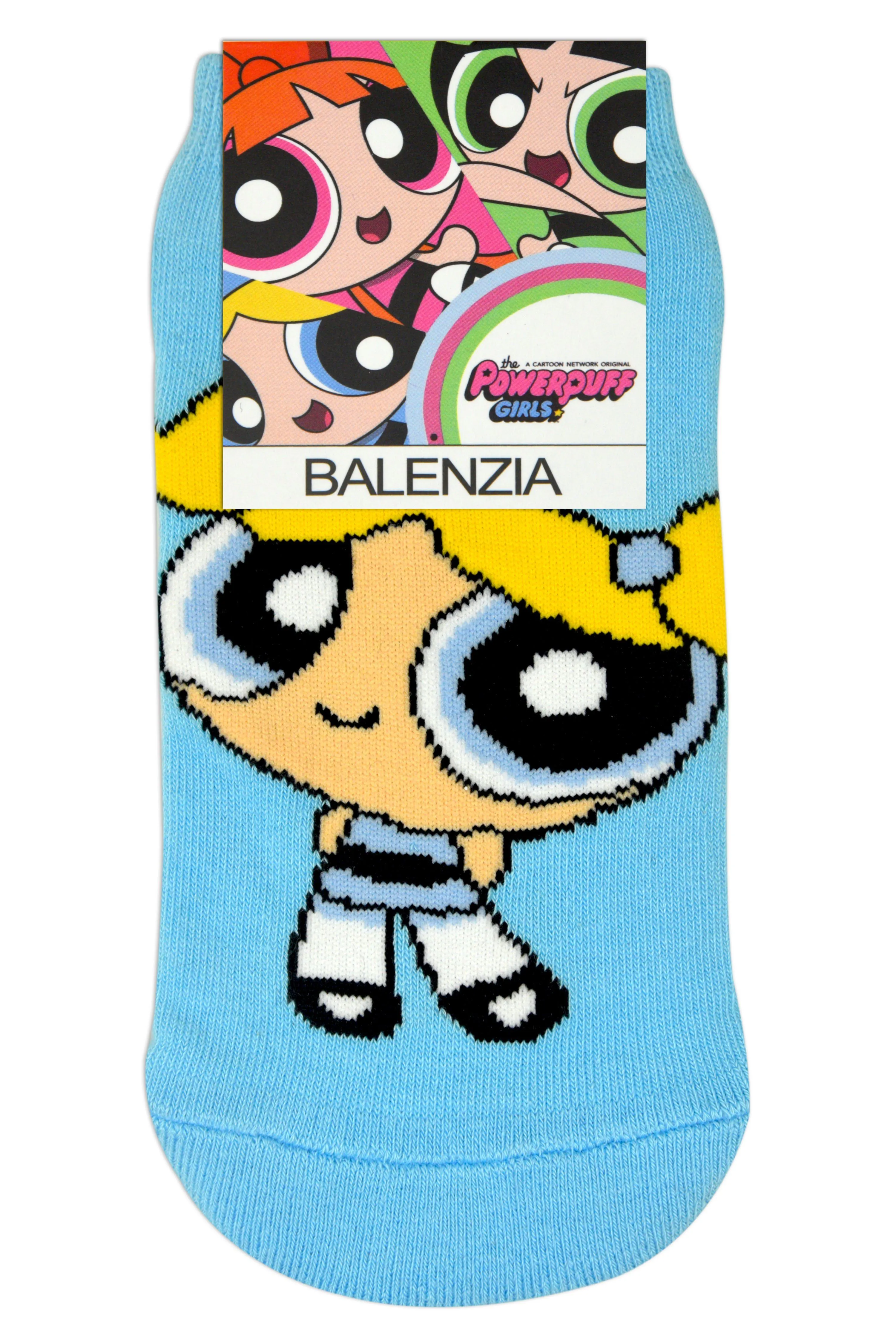 Powerpuff Girls By Balenzia Low Cut Socks for Kids (Pack of 3 Pairs/1U)(7-9 YEARS)