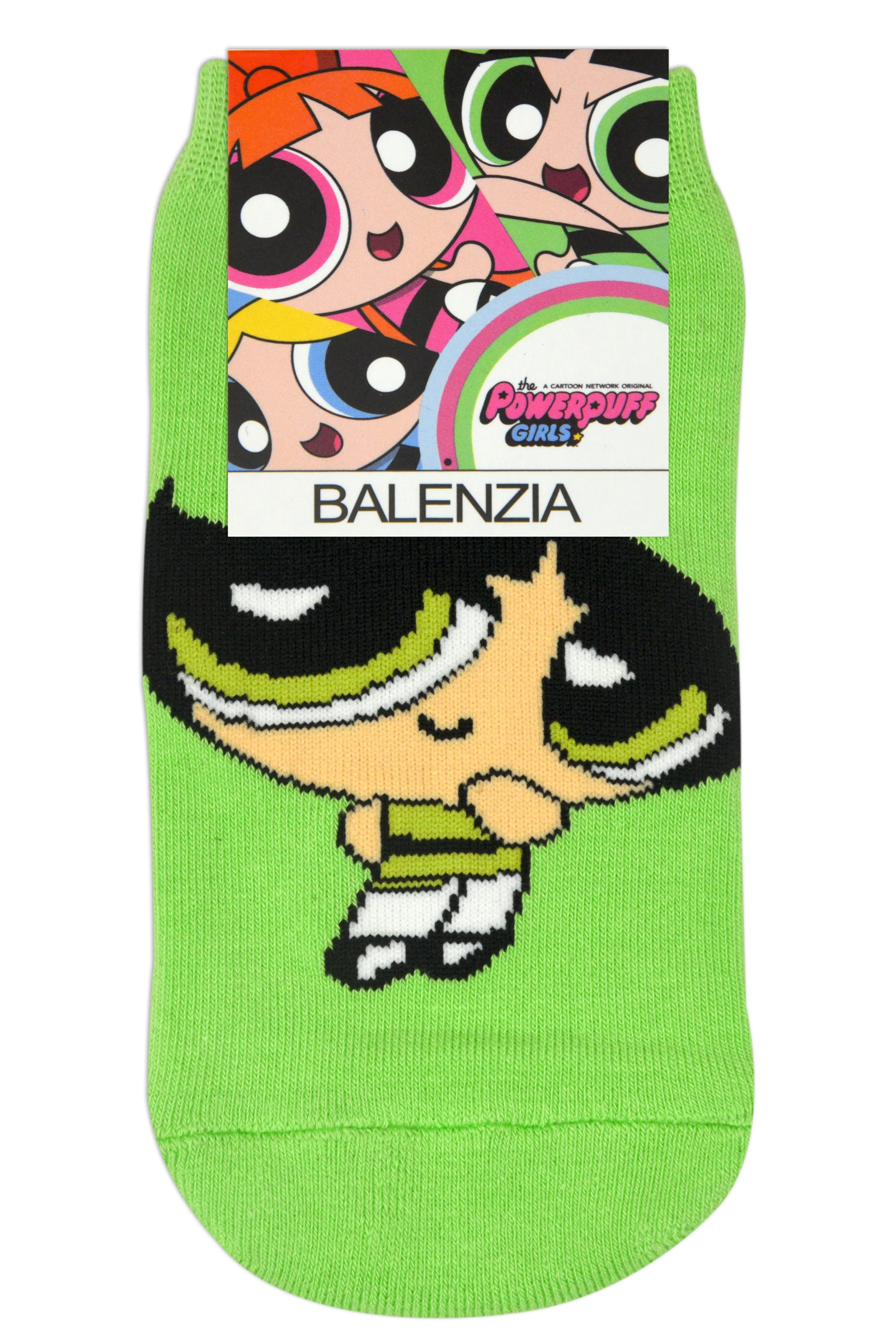 Powerpuff Girls By Balenzia Low Cut Socks for Kids (Pack of 3 Pairs/1U)(7-9 YEARS)