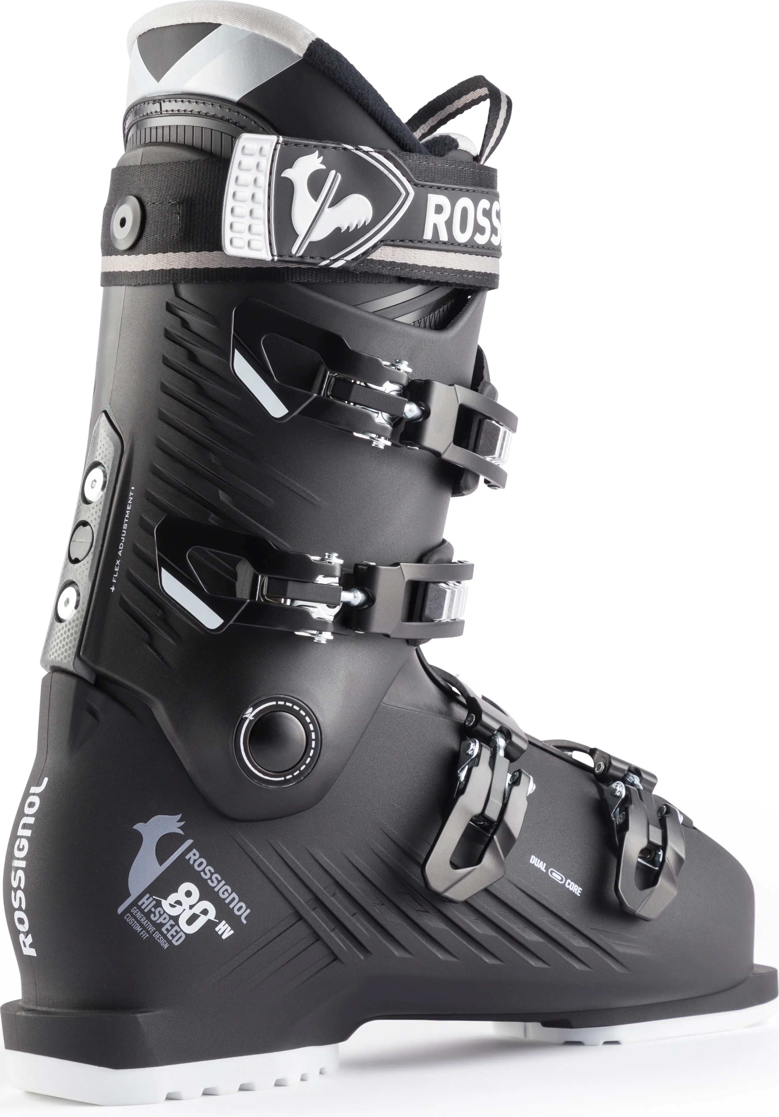 Rossignol Men&#x27;s On Piste Ski Boots Hi-Speed 80 HV Black | Buy Rossignol Men&#x27;s On Piste Ski Boots Hi-Speed 80 HV Black here | Outnorth